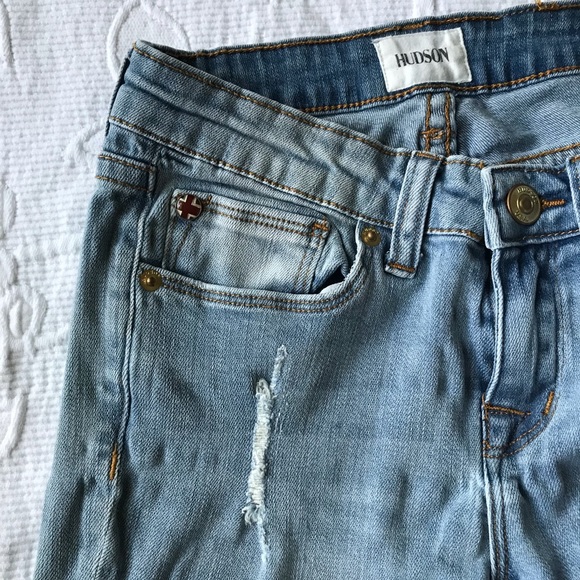 Girls HUDSON jeans Sz 12 light wash - Picture 7 of 7